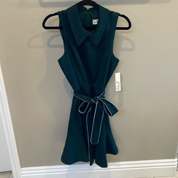 Sleeveless Eliza J Dress, Green Size 10 - Picture 2 of 6